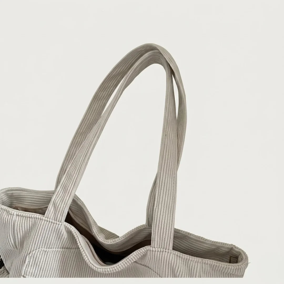 Corduroy Daily Tote