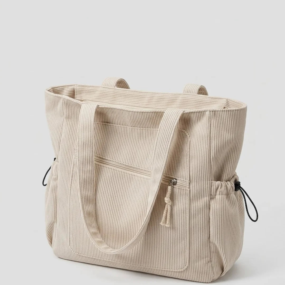 Corduroy Daily Tote