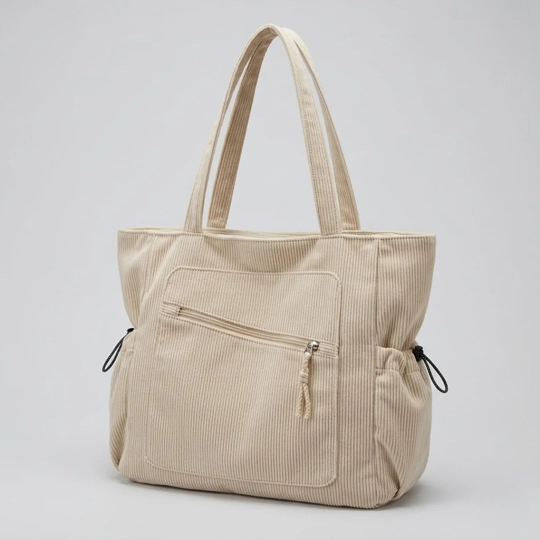 Corduroy Daily Tote